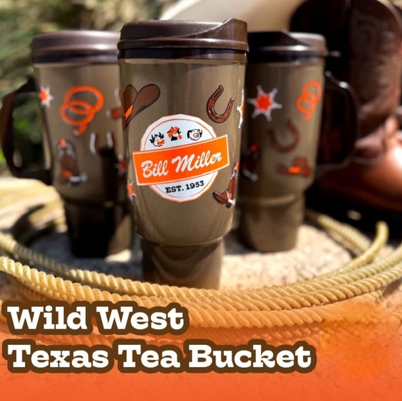 Bill Miller Wild West Texas Tea Cup - Picture 1 of 1
